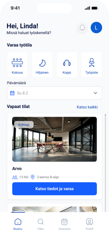 Office Employee — Key Screens — screen 1