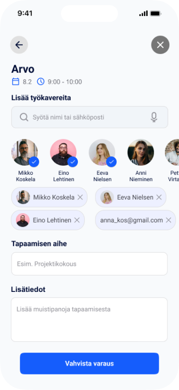 Office Employee — Key Screens — screen 2